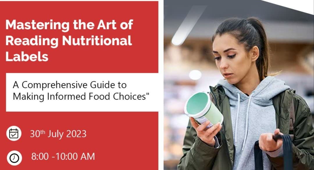 WEBNARS Mastering the Art of Reading Nutritional Labels